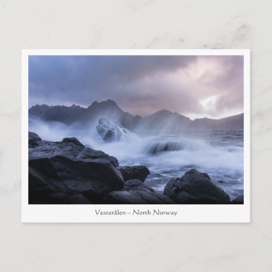 Vesteralen Norwegen Postkarte (Vorderseite)