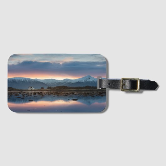 Vesterinseln Norwegen Gepäckanhänger (Vorderseite (Horizontal))