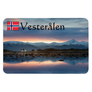 Vesterinseln Norwegen Magnet