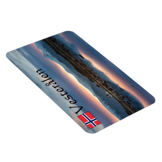 Vesterinseln Norwegen Magnet (Rechte Seite)