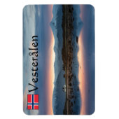 Vesterinseln Norwegen Magnet (Vertikal)