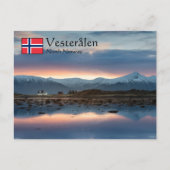Vesterinseln Norwegen Postkarte (Vorderseite)