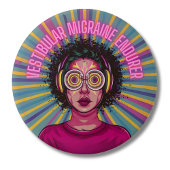 Vestibuläre Migräne Endurer Chronische Erkrankung Button