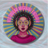 Vestibuläre Migräne Endurer Chronische Erkrankung Button