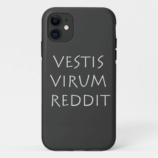 Vestis virum reddit Case-Mate iPhone hülle (Rückseite)