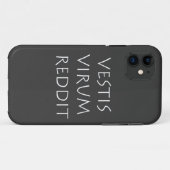 Vestis virum reddit Case-Mate iPhone hülle (Rückseite (Horizontal))