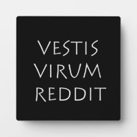 Vestis virum reddit
