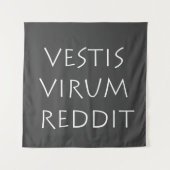 Vestis virum reddit wandteppich (Vorderseite)