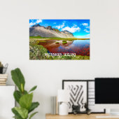 Vestrahorn Mountains, Island Poster (Heimbüro)