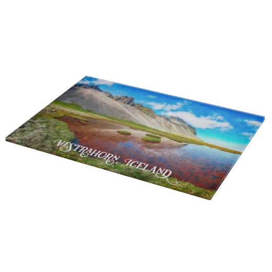 Vestrahorn Mountains, Island Schneidebrett (Ecke)