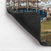 Vesuv in Eruption Neapel Italien J. Turner Mousepad (Ecke)