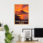 Vesuv Italien V04 Poster (Heimbüro)