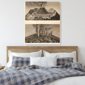Vesuve, Dolomieu Leinwanddruck (Insitu (Schlafzimmer))