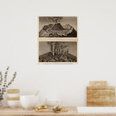Vesuve, Dolomieu Poster (Küche)