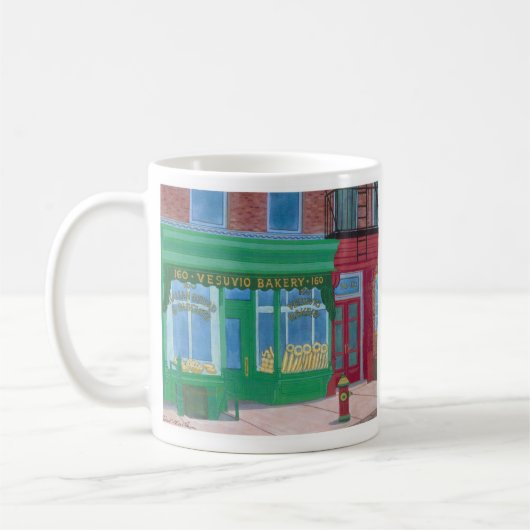 Vesuvio Bäckerei Kaffeetasse (Links)