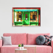 Vesuvio Bäckerei Wrapped Canvas Leinwanddruck (Insitu (Wohnzimmer))