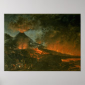 Vesuvius Eruption Poster (Vorne)