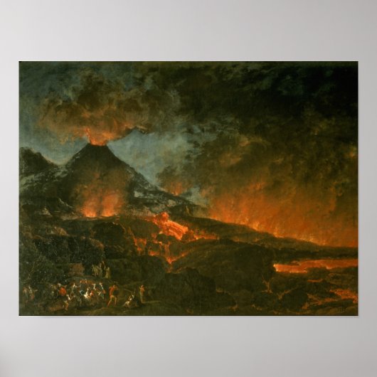 Vesuvius Eruption Poster (Vorne)