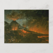Vesuvius Eruption Postkarte (Vorderseite)
