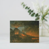 Vesuvius Eruption Postkarte (Stehend Vorderseite)