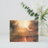 Vesuvius Eruption Postkarte (Stehend Vorderseite)