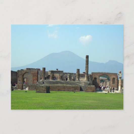 Vesuvius Postkarte (Vorderseite)