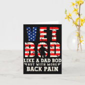 Vet Bod Like Dad Bod But With More Back Pain Us Fl Karte (Gelbe Blume)