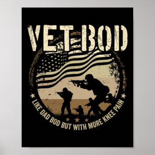 Vet Bod - Wie Vater Bod, aber mehr Knie Schmerzen Poster