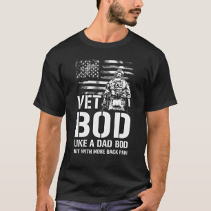 Vet-Körper wie Dad-Bod, aber mehr Rückenschmerzen T-Shirt