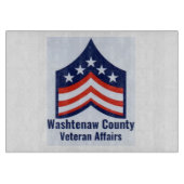 Vet-Logo Schneidebrett (Vorderseite)