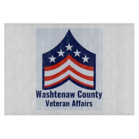 Vet-Logo Schneidebrett (Vorderseite)