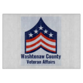 Vet-Logo Schneidebrett (Vorderseite)