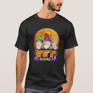 VET-Squad Halloween Tierarzt Gnom passend Pr T-Shirt