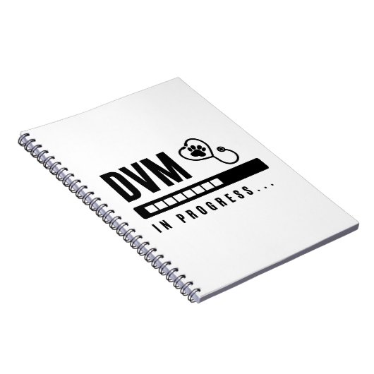 Vet Student Geschenk, DVM Student Notizblock (Rechte Seite)
