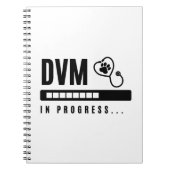 Vet Student Geschenk, DVM Student Notizblock (Vorderseite)