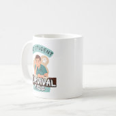 Vet Student Survival Mode – Vet Student Design Kaffeetasse (Vorderseite Links)