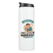 Vet Student Survival Mode – Vet Student Design Thermosbecher (Nach rechts gedreht)