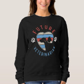 vet tech for Future Veterinarian Sweatshirt (Vorderseite)