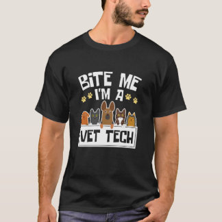 Vet Tech Funny Veterinary Technician Animal Hospit T-Shirt