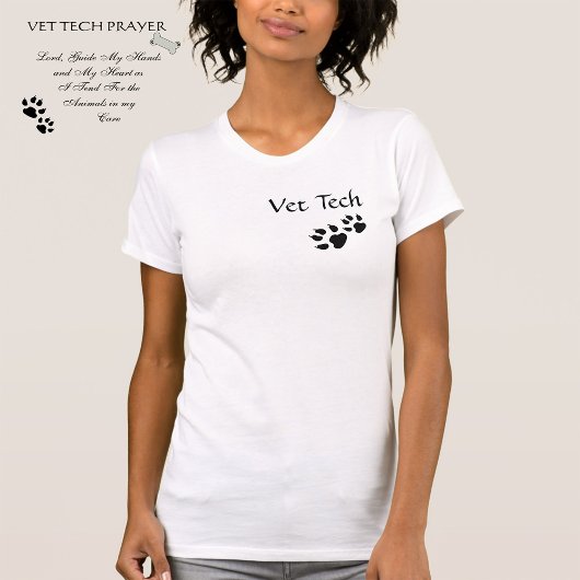 Vet Tech Gebet T-Shirt