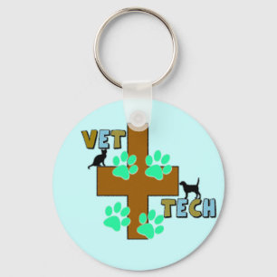 Vet Tech-Geschenk Schlüsselanhänger