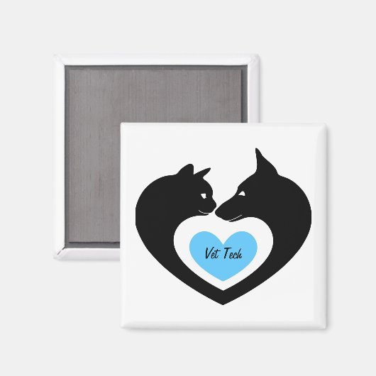 Vet Tech Magnet (Vorderseite/Rückseite)