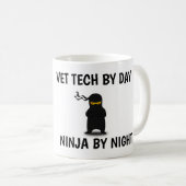 VET TECH NINJA COFFEE MUG KAFFEETASSE (VorderseiteRechts)