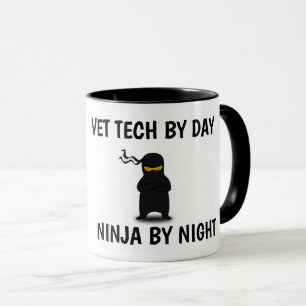 VET TECH NINJA COFFEES MUGS TASSE
