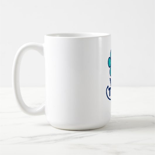 Vet Tech Pfotenabdruck Kaffeetasse (Links)
