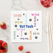 Vet Tech Serviette (Beispiel)
