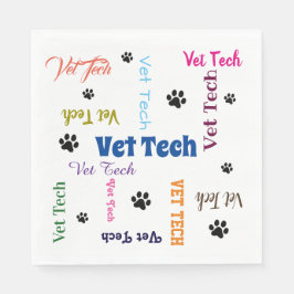 Vet Tech Serviette