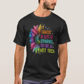 Vet Tech Sparkle T-Shirt (Vorderseite)