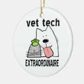 vet+tech vet+tech+geschenke vet+tech+gear Veterinä Keramikornament (Links)