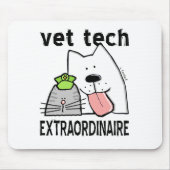 vet+tech vet+tech+geschenke vet+tech+gear Veterinä Mousepad (Vorne)